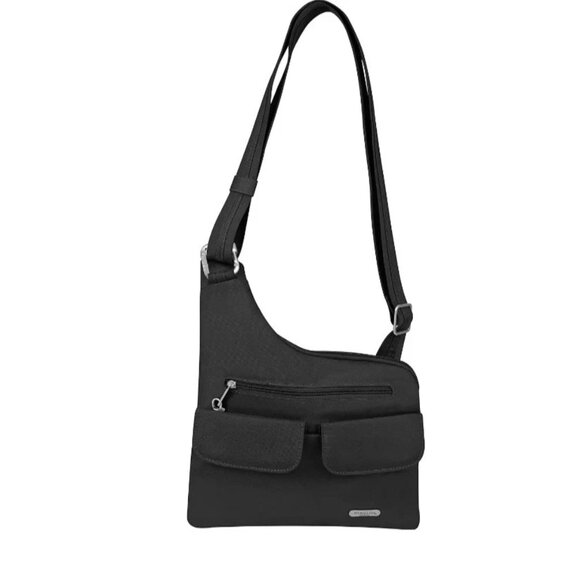 Travelon Unisex Adult's Anti-Theft Classic Crossbody Bag Black RFID New - Picture 1 of 1